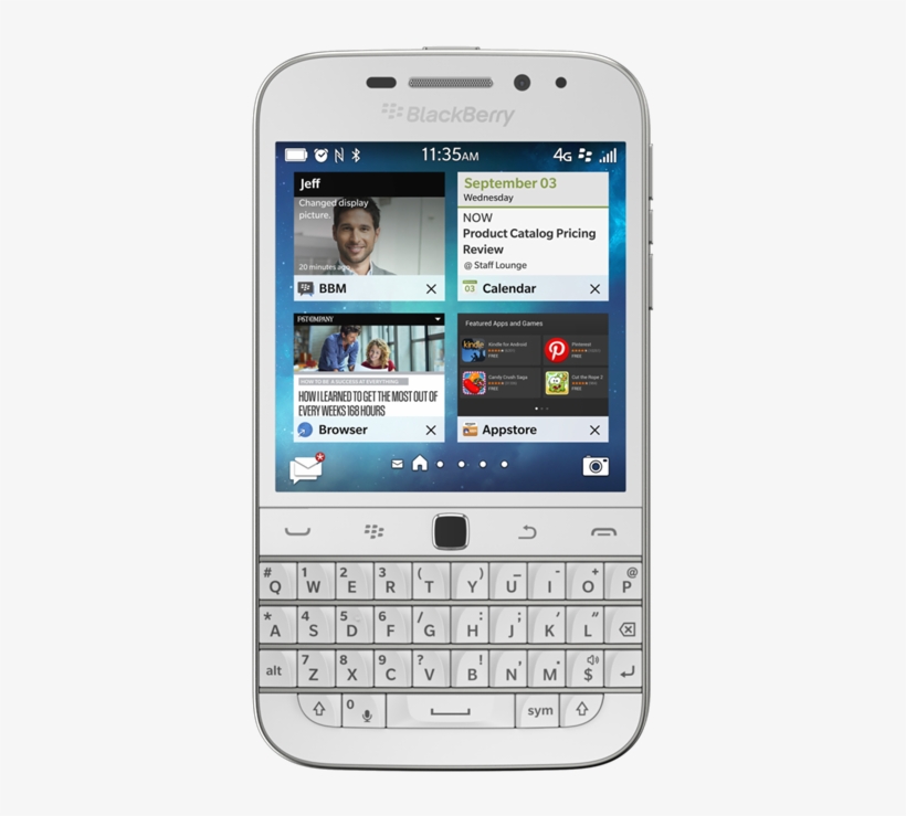 What's Coming In Blue, Bronze And White The Blackberry - Blackberry White, transparent png