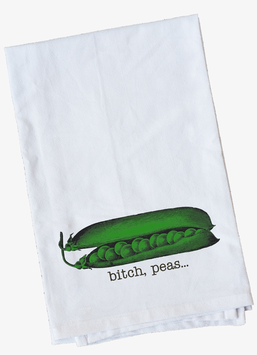 Bitch Peas - Towel, transparent png