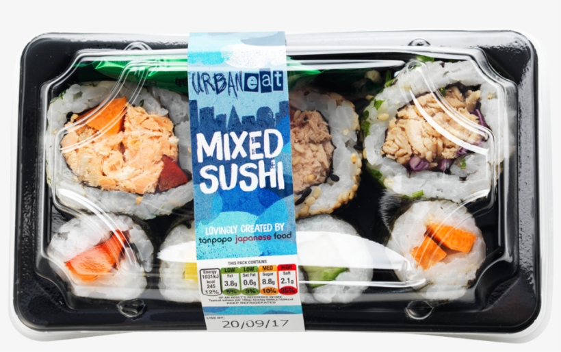 Mixed Sushi Roll Lunch Box - Urban Eat, transparent png