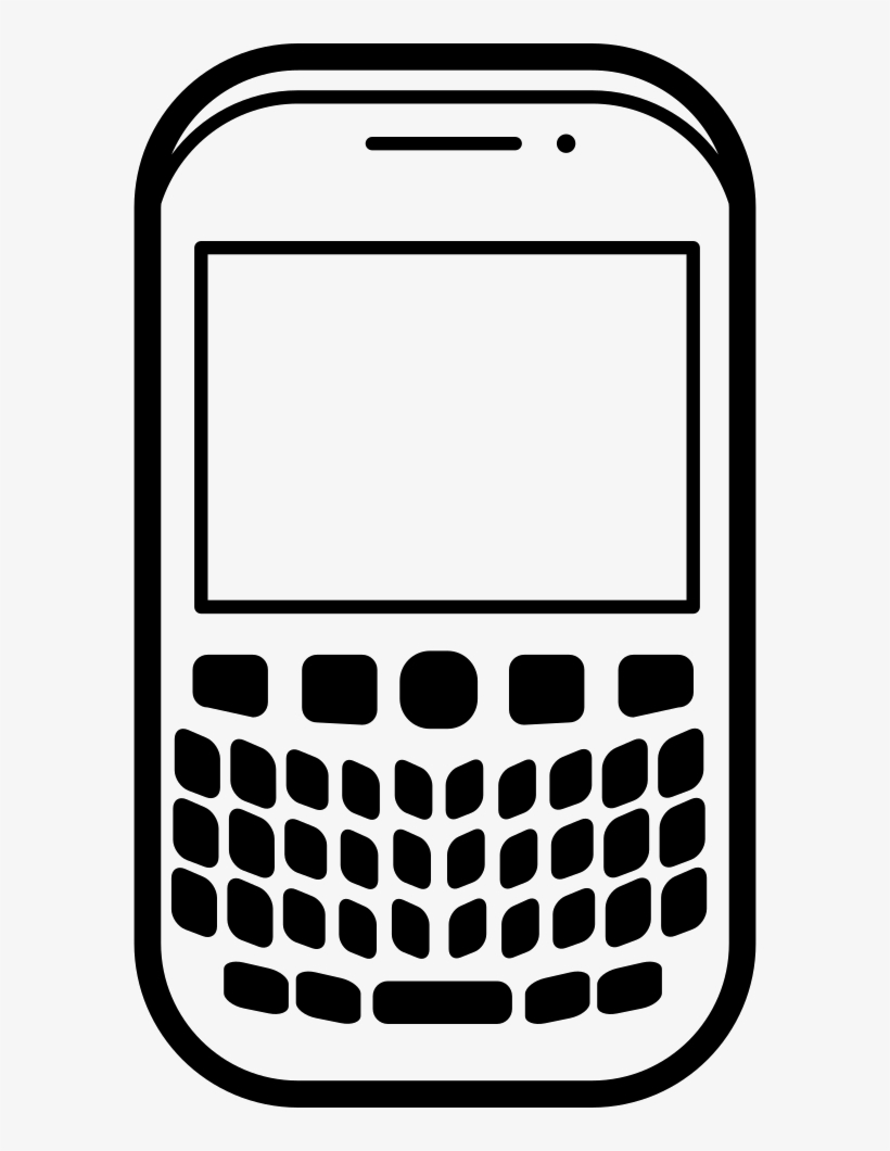 Png File Svg - Blackberry Curve 8520, transparent png