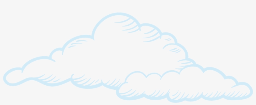 Outline Cloud - Illustration, transparent png