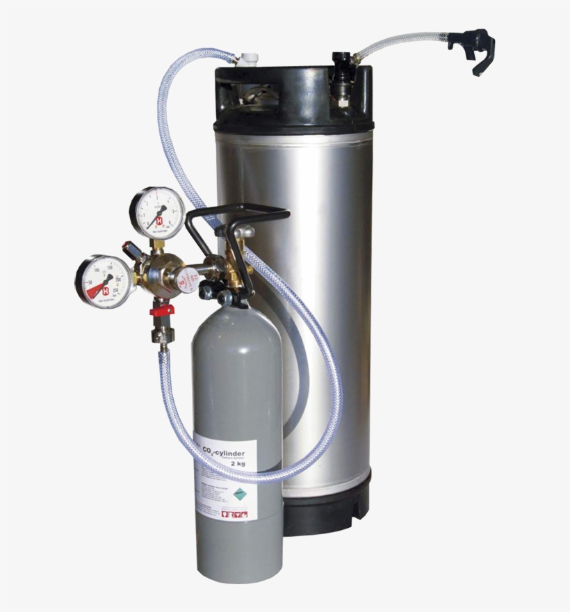 Pressurekeg Set Complete With New Soda Keg Soda Keg 800x799 PNG