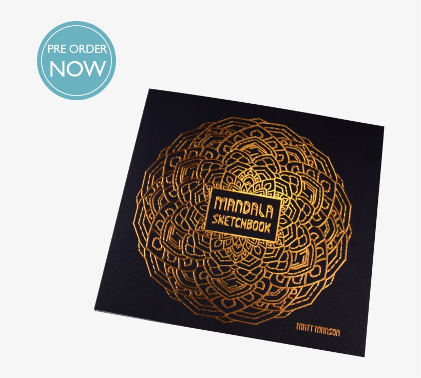 Pre Order Mandala Sketchbook Matt Manson - Circle, transparent png