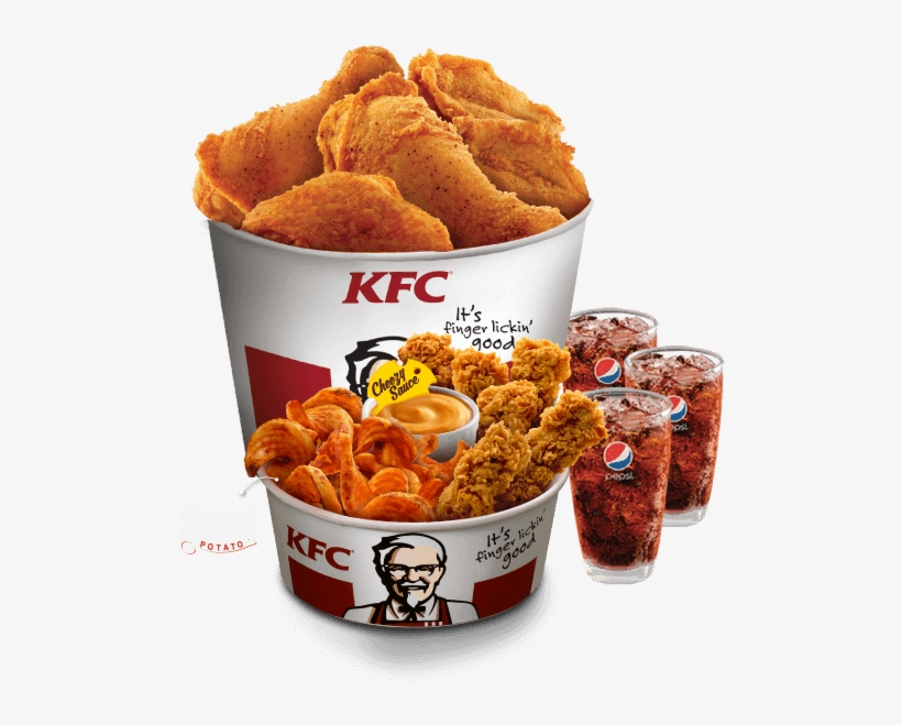 Harga Kfc Bucket Berganda - Kfc, transparent png