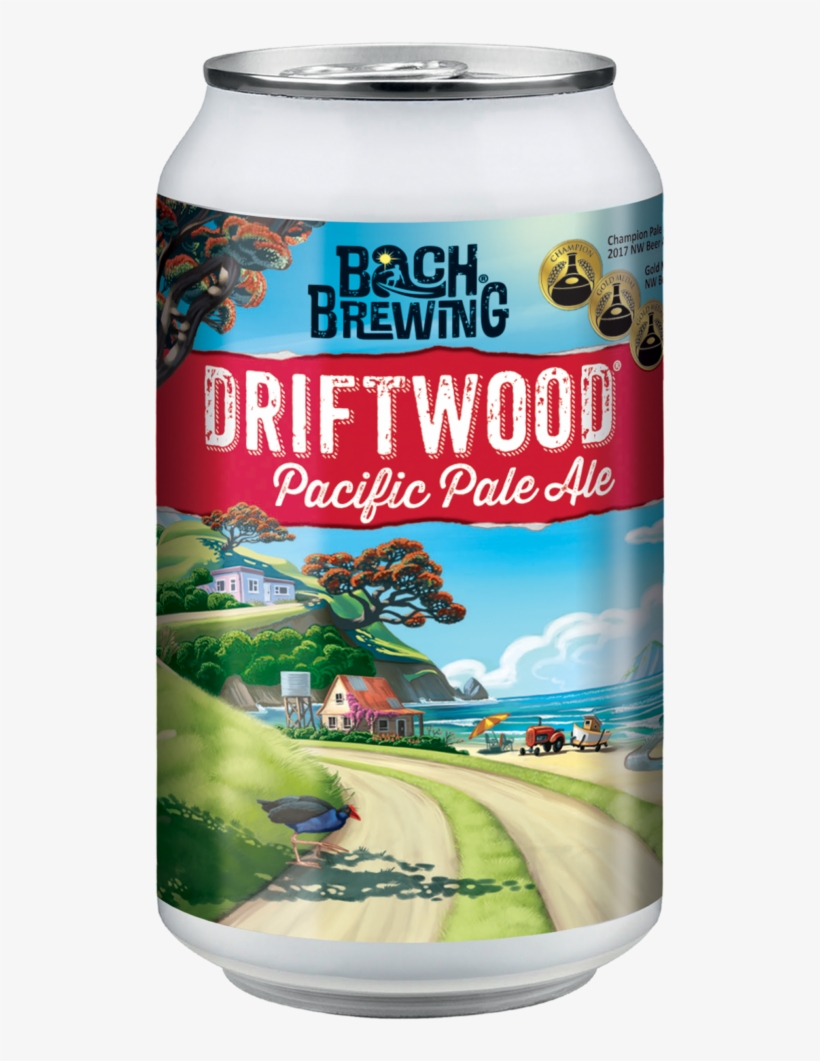 Driftwood 330ml Can, transparent png