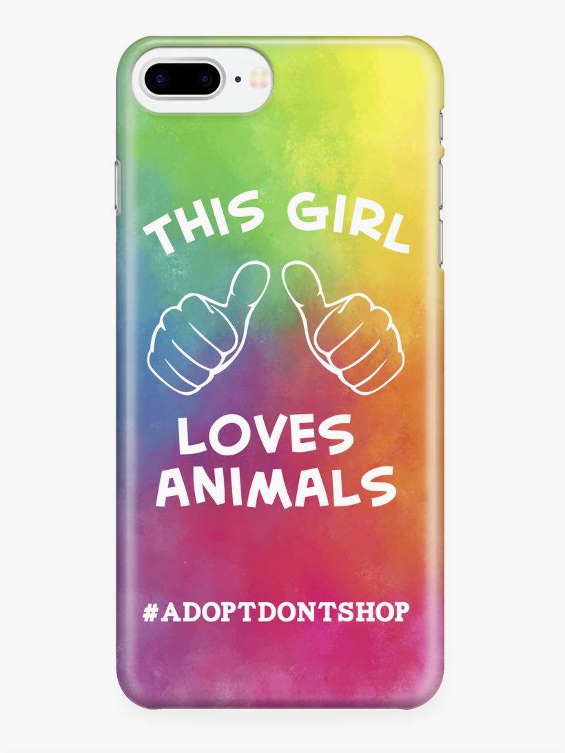 Iphone 7/7s Plus For The Love Of Animals Phone Case - Mobile Phone Case, transparent png