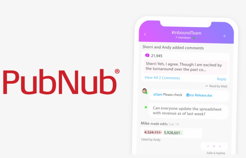 Pubnub, transparent png