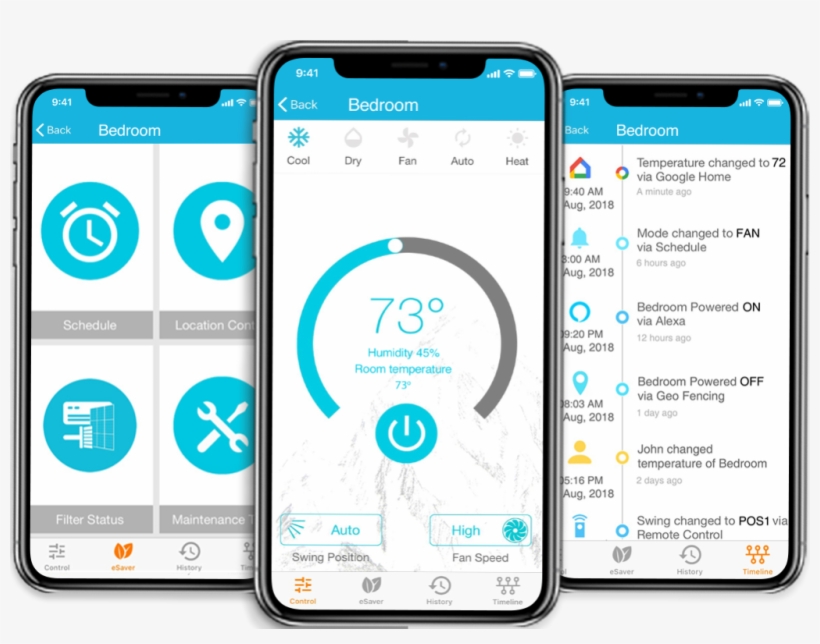 Smart Air Conditioning Means Control From Anywhere Control Ac With
