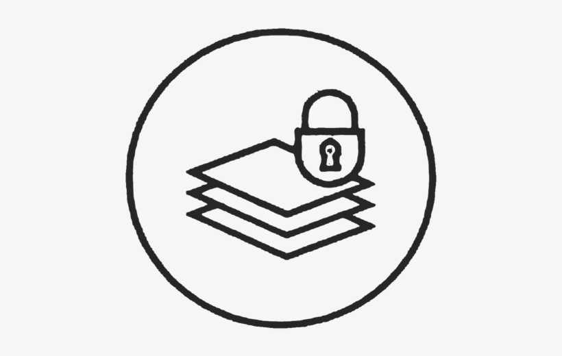 Cloak Apps Also Offers Cloak Encrypt , Cloak Box (secure - Line Art, transparent png