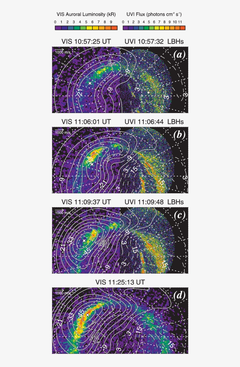 The Dayside Utraviolet Aurora Measured By The Vis Earth - Graphic Design, transparent png