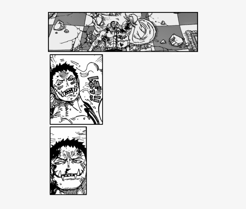 Katakuri Is Actually Sheepish Look At Him, When He's - Brulee Charlotte, transparent png