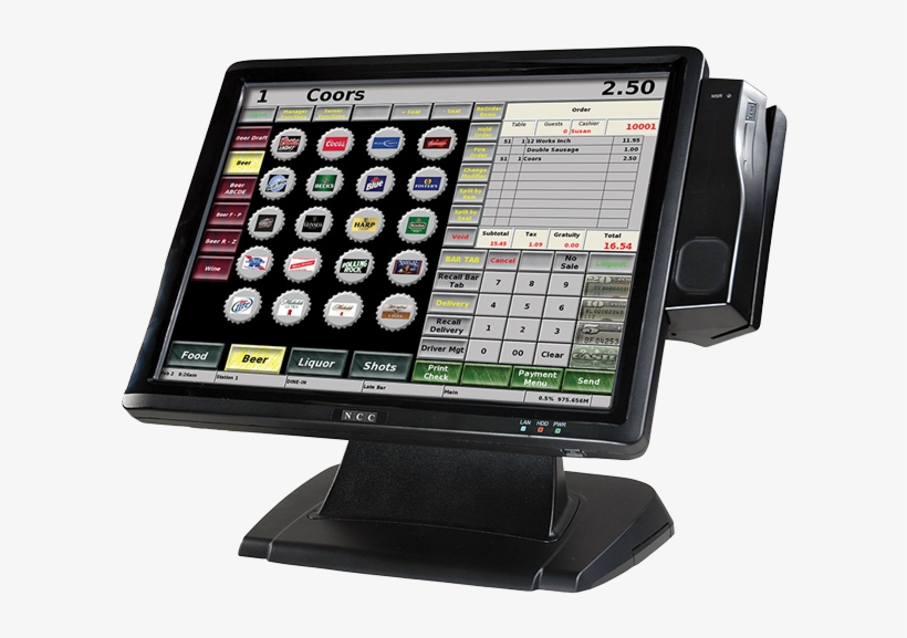 Spt 4700 Ncc Bar Nightclub 800 Sm - Bar Point Of Sale Terminal, transparent png