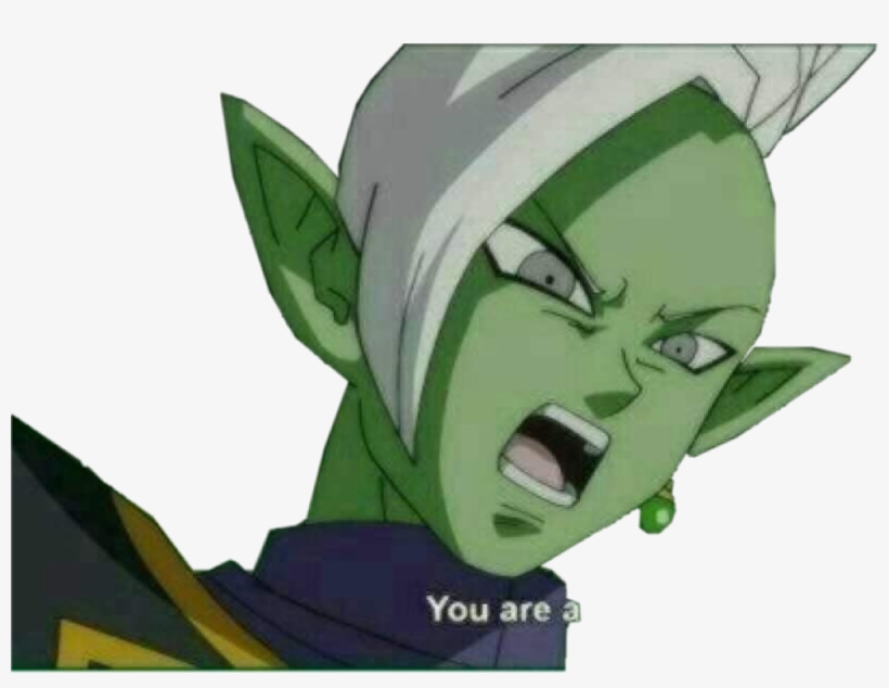 Zamasu Sticker - Zamasu Meme You Are A Sinner, transparent png
