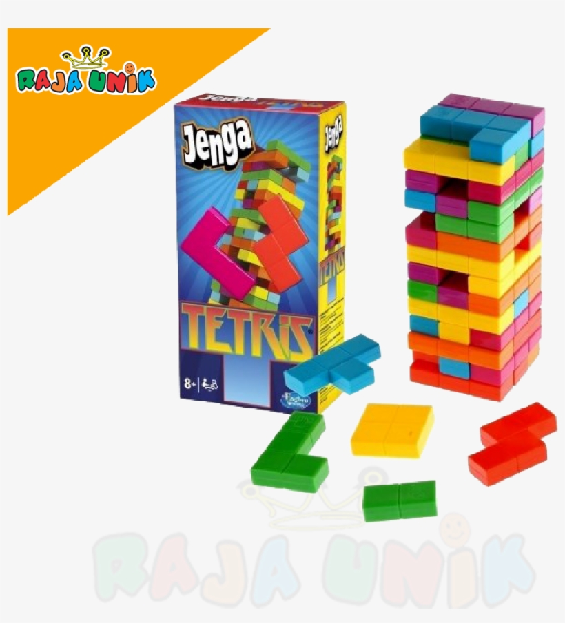 Tetris Jenga - Jenga Tetris From Hasbro, transparent png