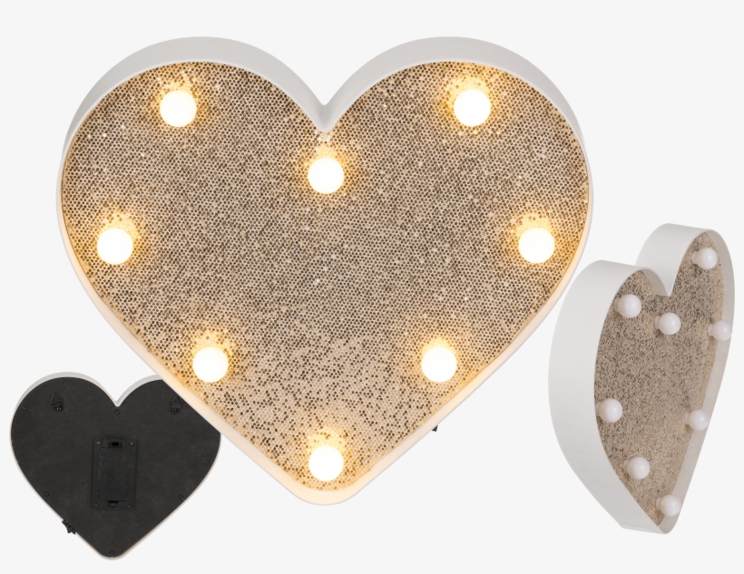 Illuminated Plastic Heart - Heart, transparent png