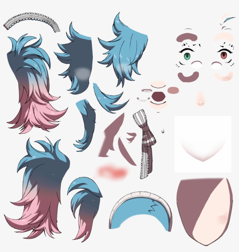 Pieri's Hidden Eye Is Colored Green - Peri Fire Emblem Eyes, transparent png