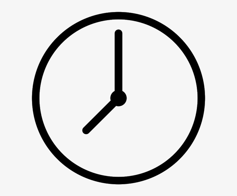 Clock Free To Use, High Resolution - Simple Clock Icon Transparent Background, transparent png