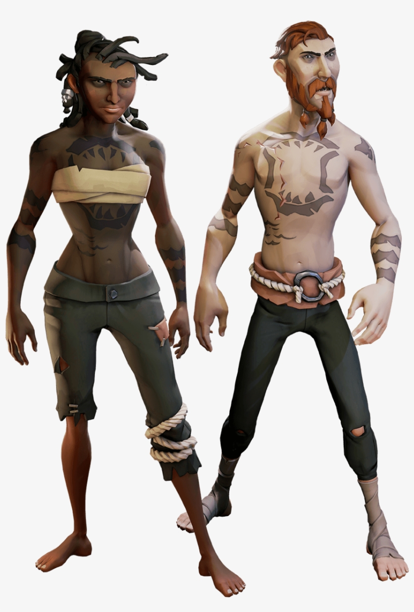 Sea Of Thieves - Sea Of Thieves Hungering Deep Tattoos, transparent png