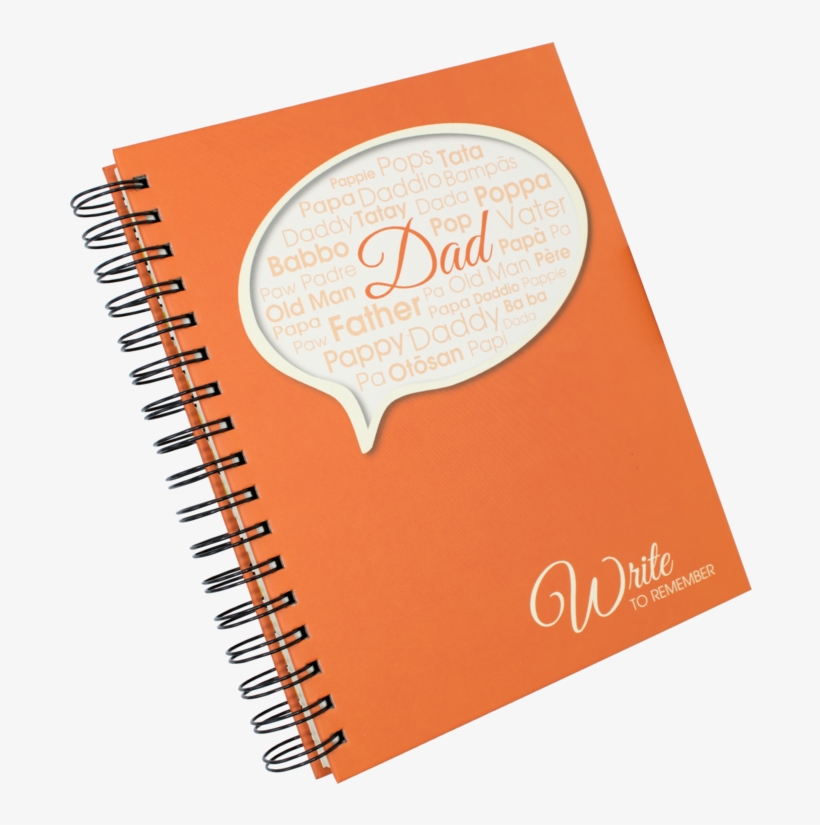 Write To Remember Dad Journal - Sketch Pad, transparent png