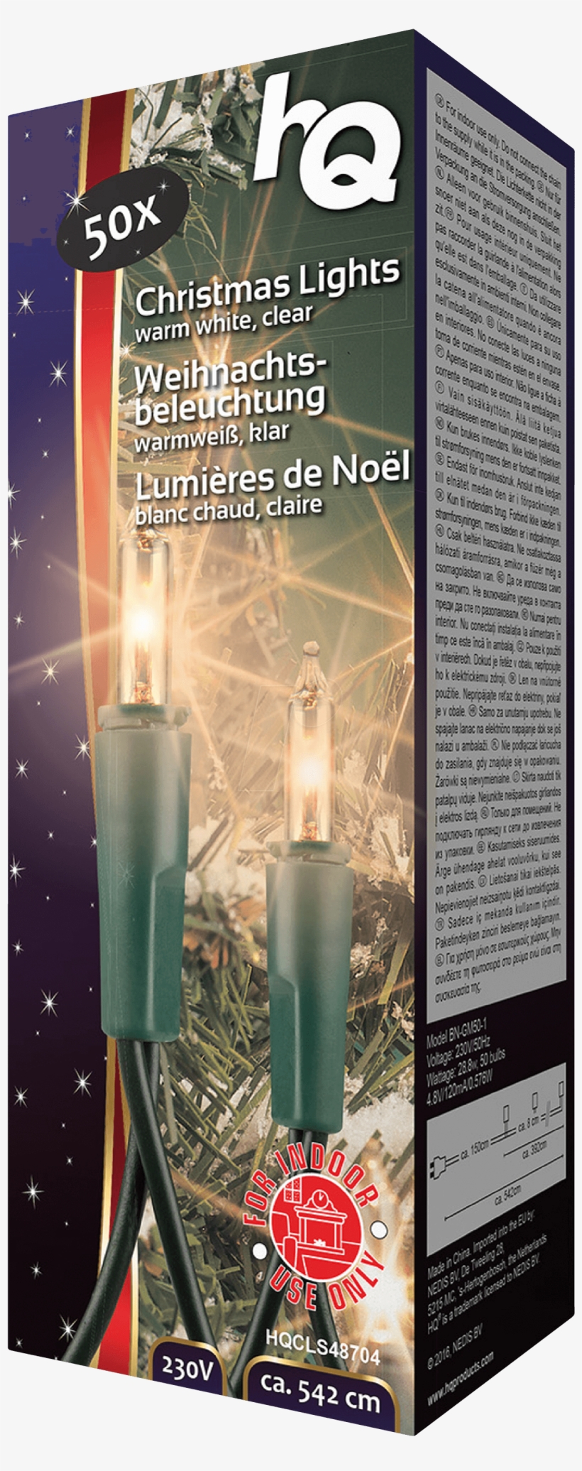 Christmas Light 50 Incandescent Hq Hqcls48704 - Christmas Lights, transparent png