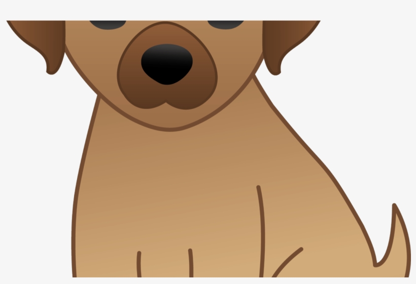 Cute Brown Puppy Clip Art Sweet Clip Art - Cute Moving Dog Cartoon, transparent png