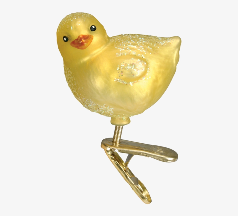 Old World Christmas Blown Glass Baby Chick Ornament Duck 1024x1024