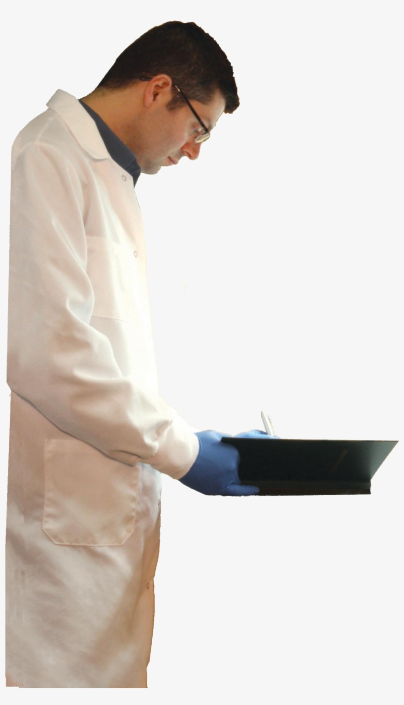 We Source Quality Lab Equipment - Person Lab Coat Standing Png, transparent png