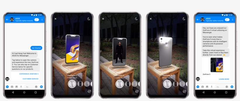 Facebook Brings Augmented Reality To Messenger Bots - Facebook Augmented Reality Ads, transparent png