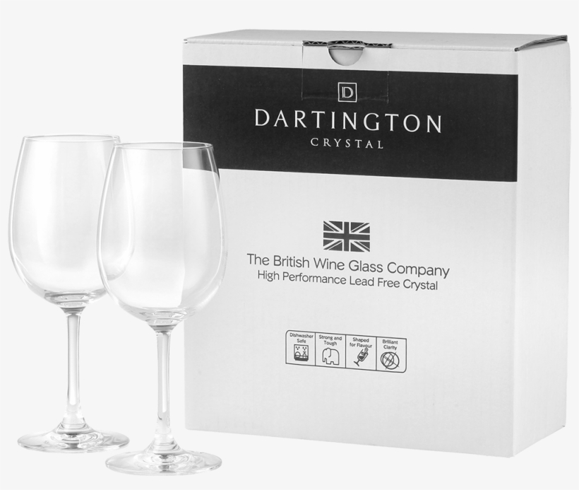 Dartington Crystal Pair Of Red Wine Glasses - Wine Glass, transparent png