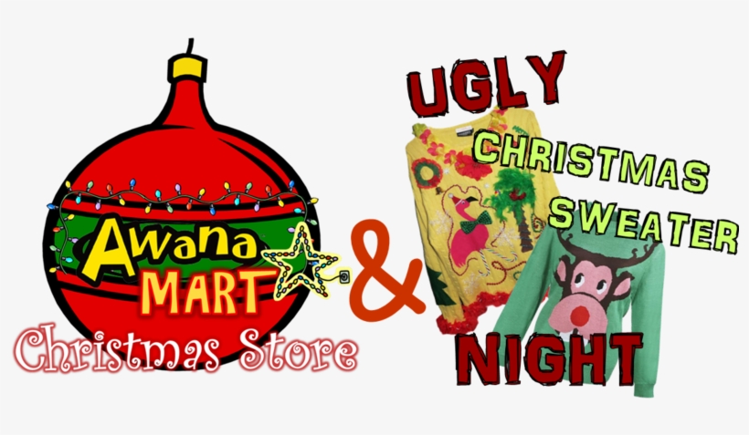 Awana Store Png Pluspng - Ugly Christmas Sweater Awana, transparent png