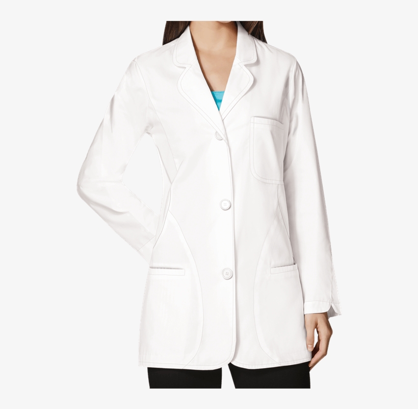 W7103 Lab Coats, Fashion Coat, Nursing, Detail, Medical, - Batas Medicas Para Mujer, transparent png
