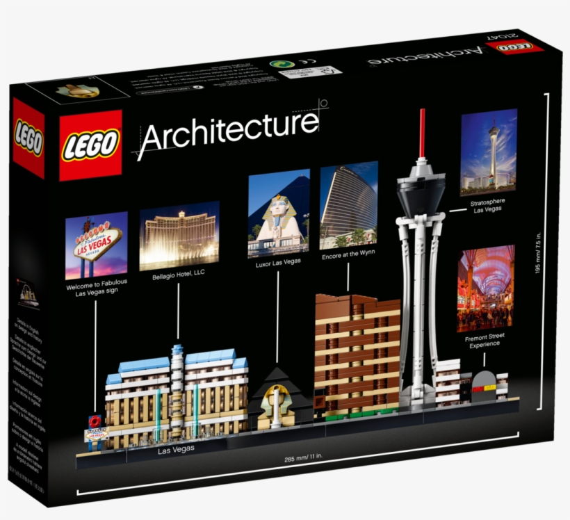 Lego® Architecture Set 21047 Las Vegas - Lego Architecture Las Vegas, transparent png