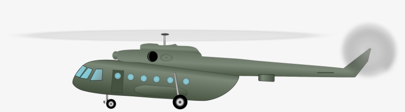 Military Helicopter Mil Mi-17 Aircraft Airplane - Mi 17 Side View, transparent png