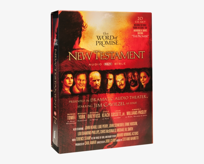 The Word Of Promise New Testament Audio Cd Set - Word Of Promise New Testament, transparent png