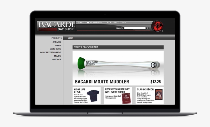 Bacardi Mockup - Technically Compatible Reviews, transparent png