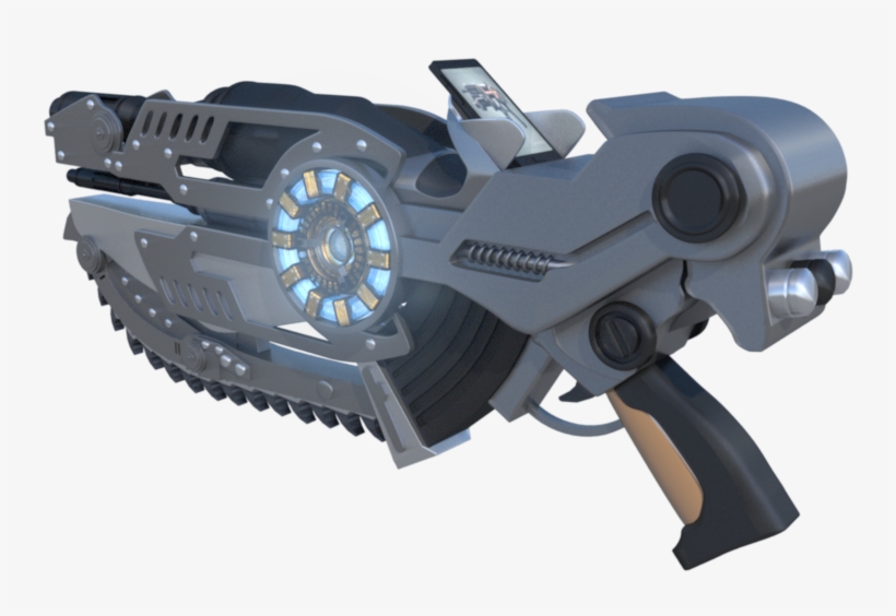 Render3 445 Kb - Assault Rifle, transparent png