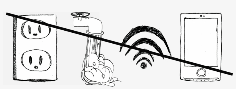 Unplug From The Virtual And Connect To The Vital - Sketch, transparent png