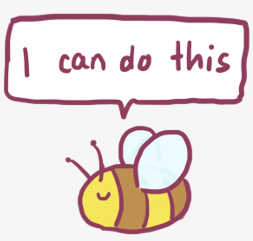 Bee Cutebee Cute Kawaii Icandothis Freetoedit - Honeybee, transparent png