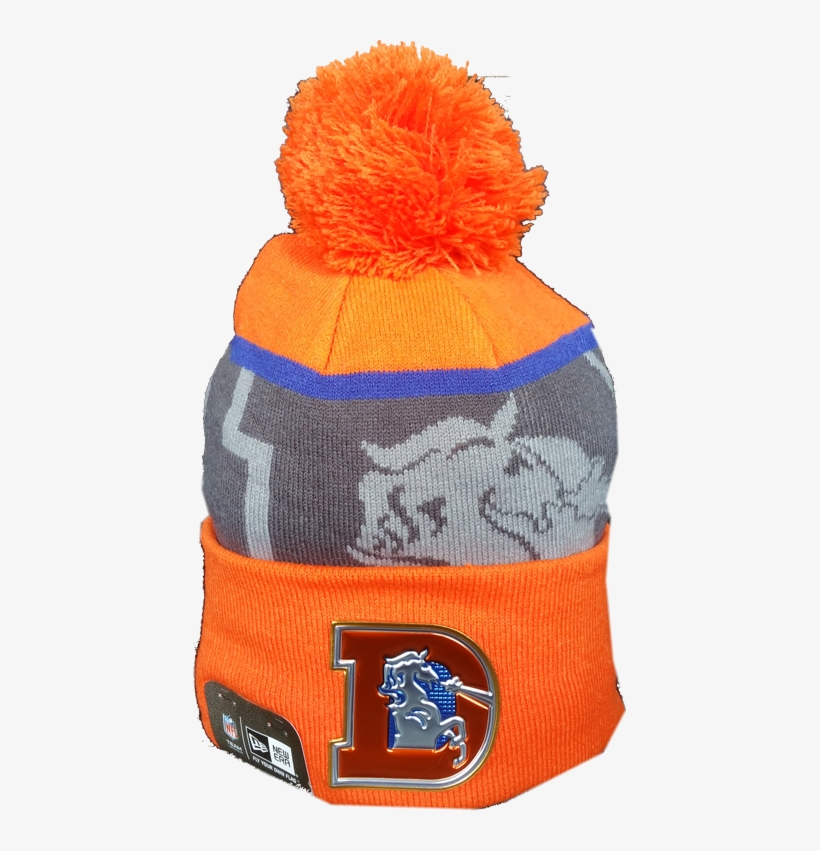 Denver Broncos Retro 50th Super Bowl Limited Pom Toque - Knit Cap, transparent png