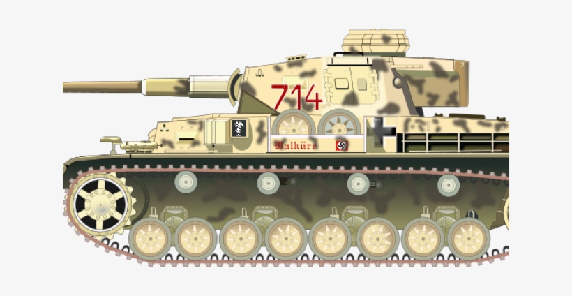 Tanks Clipart One - Panzer Iv, transparent png