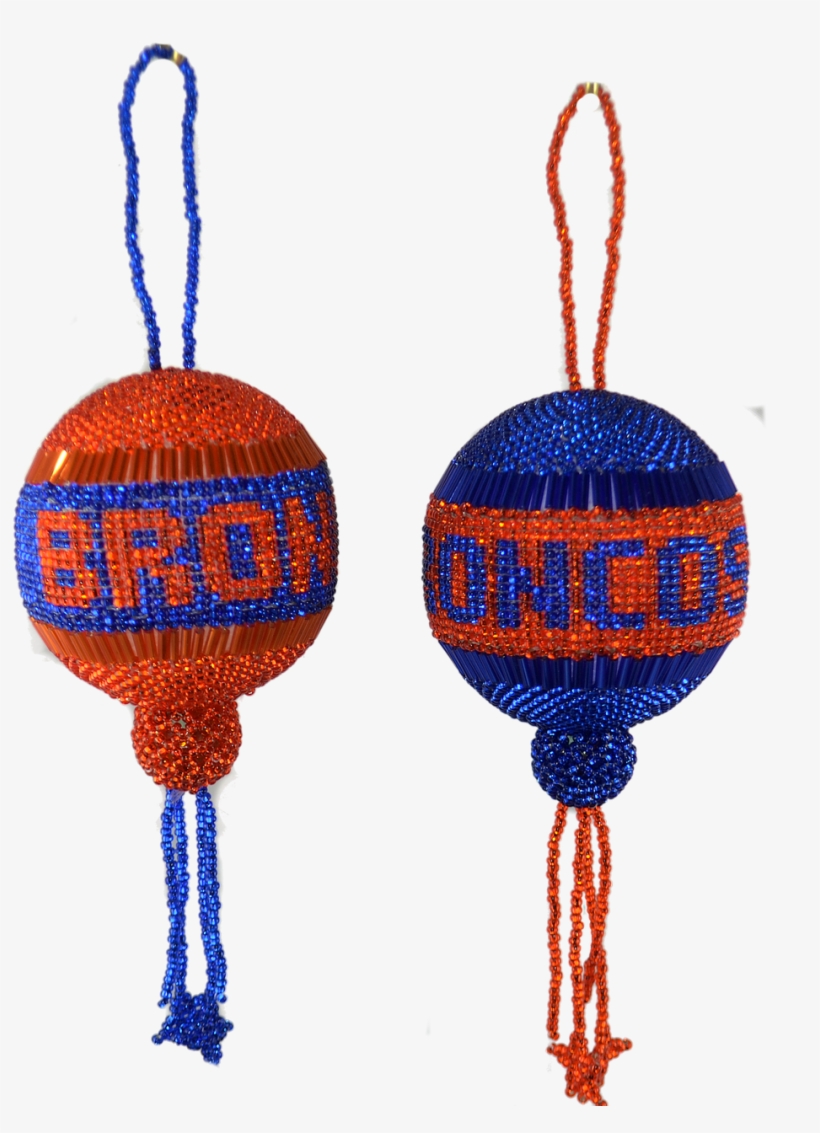 Denver Broncos Or Boise State Christmas Ball - Craft, transparent png
