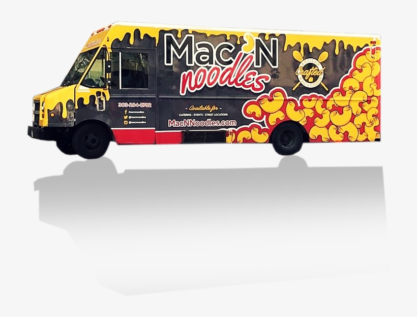 Mac N Noodles Food Truck Denver - Van, transparent png