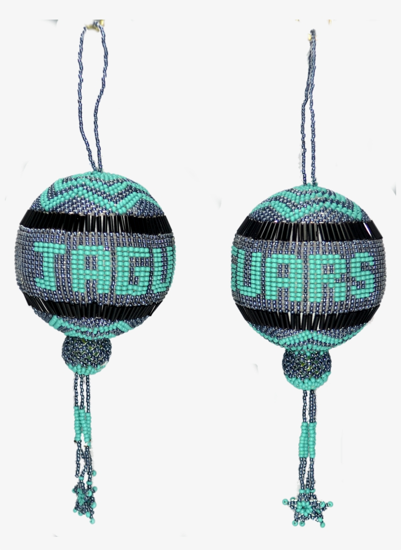 Jacksonville Jaguars Christmas Ornament - Earrings, transparent png