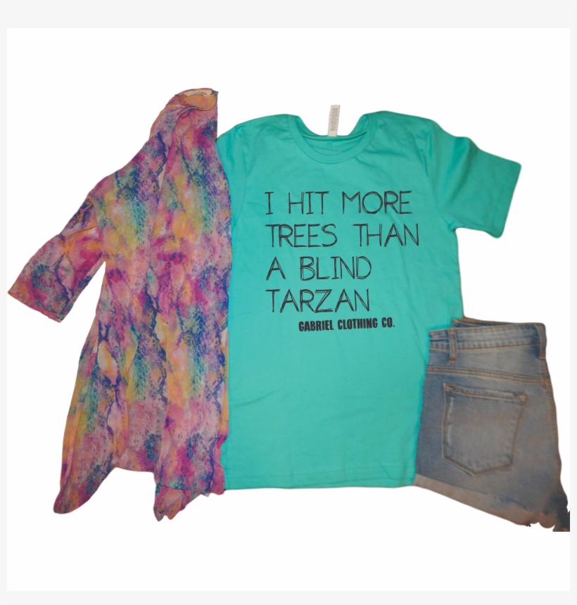 Blind Tarzan Tee, transparent png