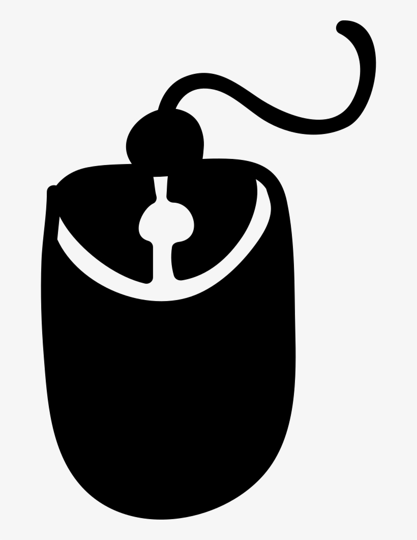 Mouse Filled Hand Drawn Tool Comments - Illustration, transparent png