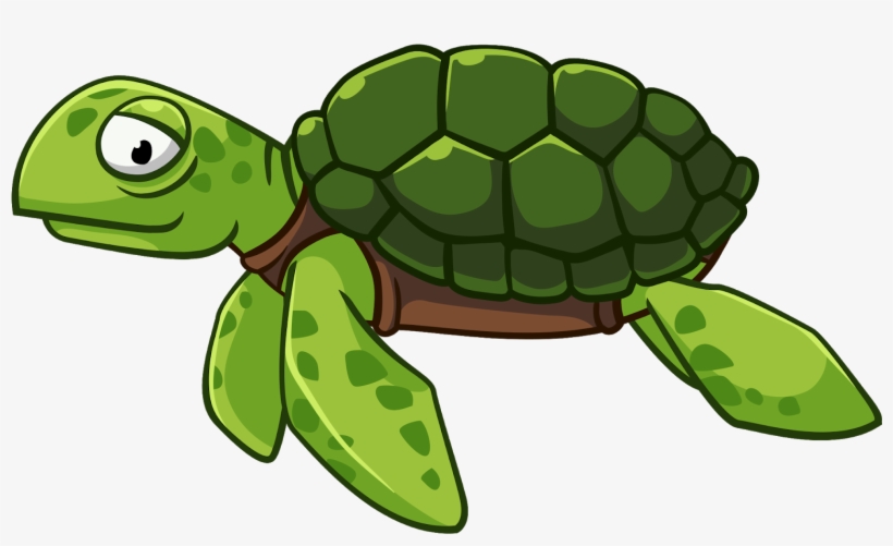 Green Turtle Cliparts - نقاشی کودکانه لاک پشت, transparent png
