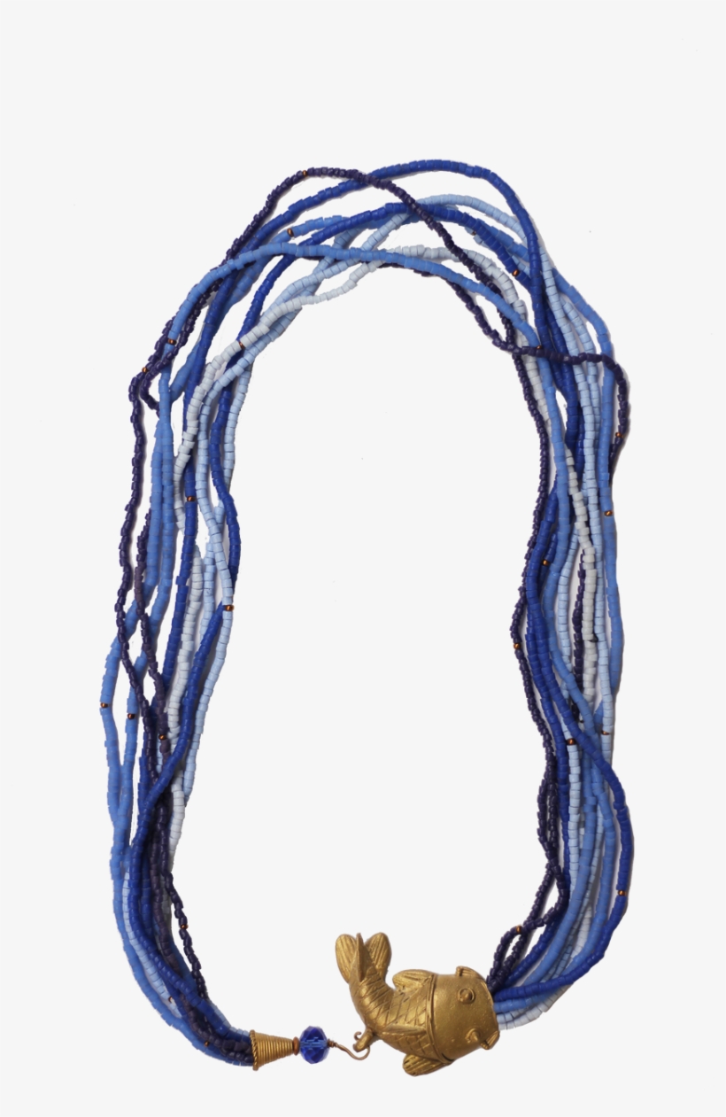 Ocean Beads Necklace - Sketch, transparent png
