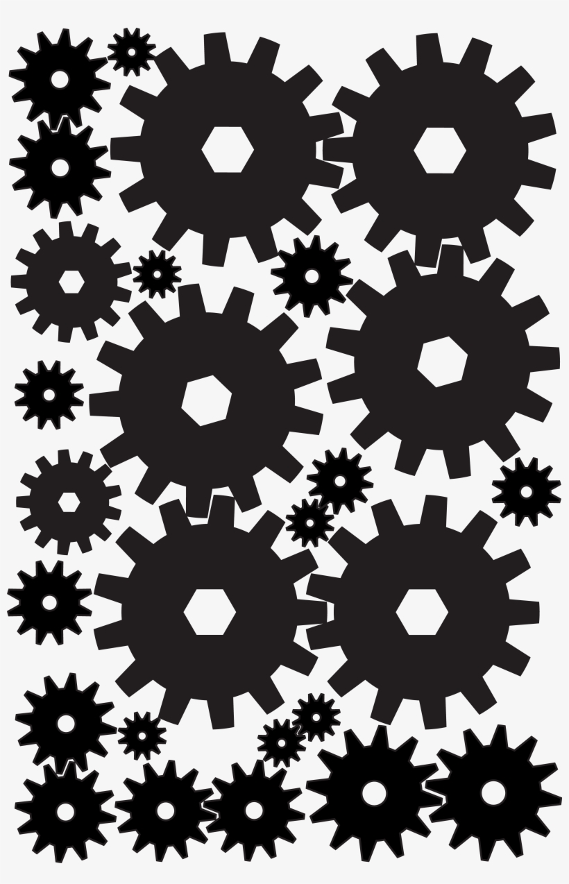 Mygears4x6 - Motif, transparent png