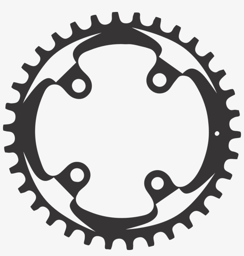 Clip Royalty Free Library Mountain Chainring Chain Engranaje De Bicicleta Vector 1280x1279 Png Download Pngkit