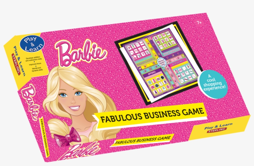 Fabulous Business Game - Barbie, transparent png